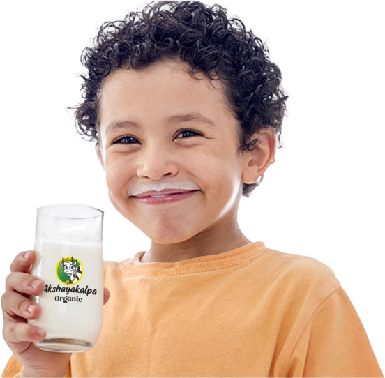 Swap milk for Akshayakalpa Organic. Join recycling! Choose desi cow milk & A2 Cow milk for pure, nutritious, organic dairy.