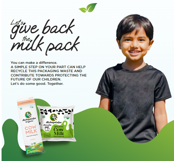 Give back the milk pack