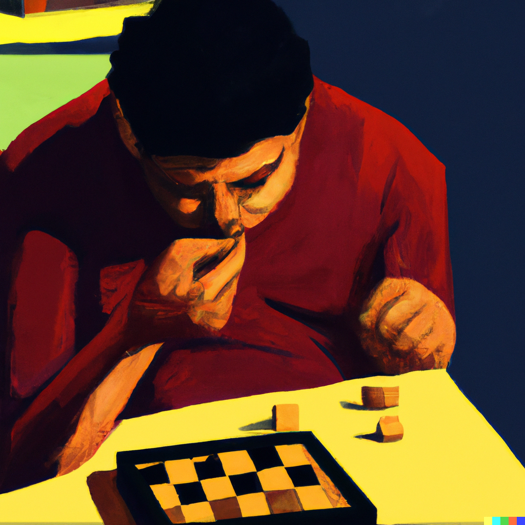 A chess player can lose 6000 calories in a single match!