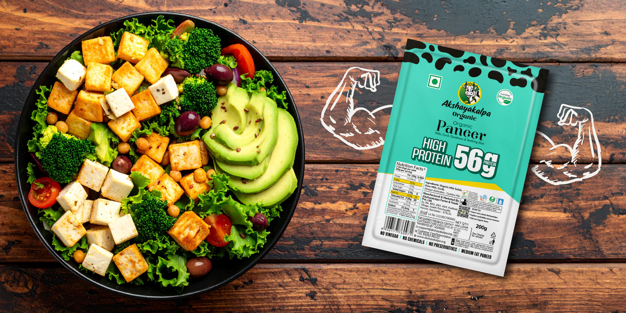 The Benefits of Akshayakalpa High Protein Paneer